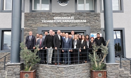 Bursa Büyükşehir Belediye Başkanı Mustafa Bozbey'den Odamıza Ziyaret