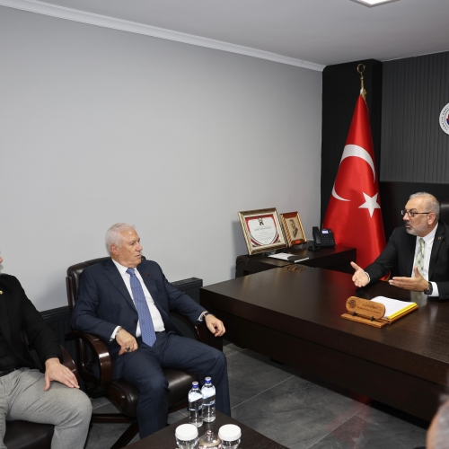Bursa Büyükşehir Belediye Başkanı Mustafa Bozbey'den Odamıza Ziyaret