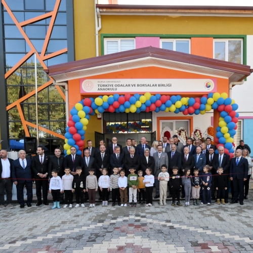 TOBB Orhangazi Anaokulu Açıldı