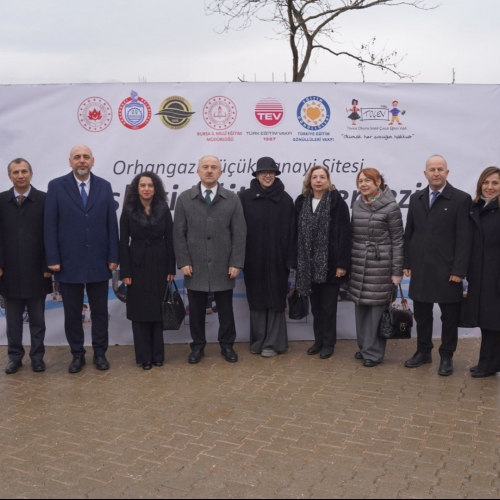 Mesleki Eğitim Merkezi için temel atma töreni düzenlendi