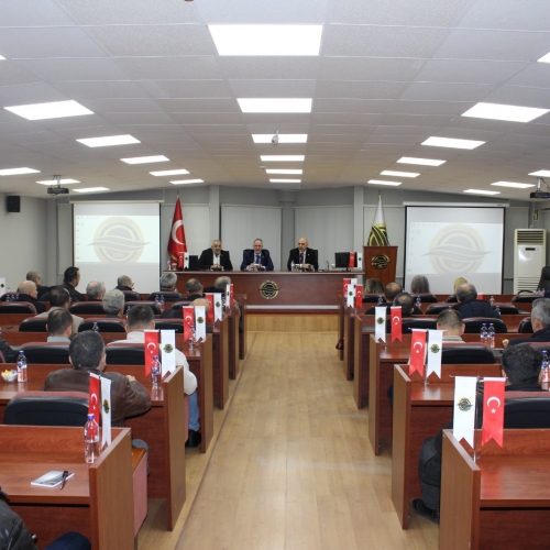 Müşterek Meslek Komite Toplantısını Bekir Aydın’ın Katılımıyla Gerçekleştirdik