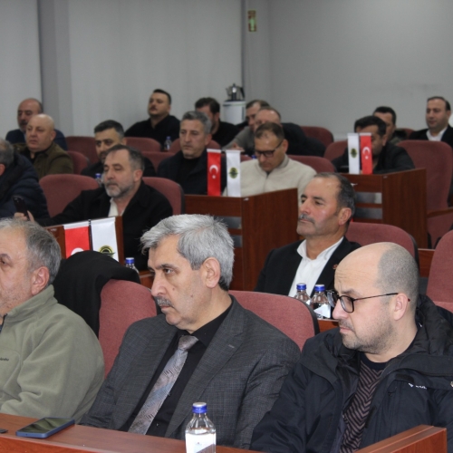 Müşterek Meslek Komite Toplantısını Bekir Aydın’ın Katılımıyla Gerçekleştirdik