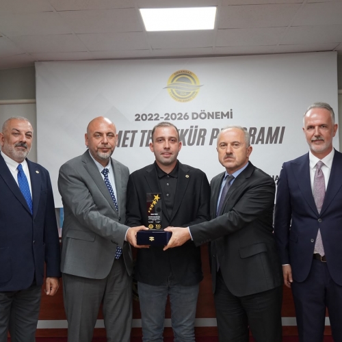 2022-2026 Dönemi Hizmet Teşekkür Töreniyle Taçlandı