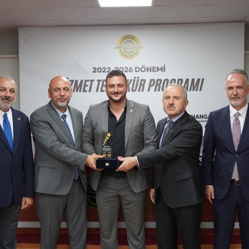 2022-2026 Dönemi Hizmet Teşekkür Töreniyle Taçlandı