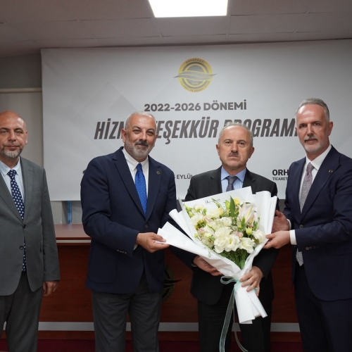 2022-2026 Dönemi Hizmet Teşekkür Töreniyle Taçlandı