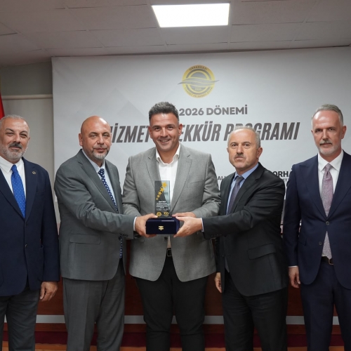 2022-2026 Dönemi Hizmet Teşekkür Töreniyle Taçlandı