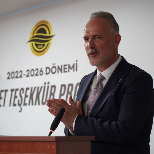 2022-2026 Dönemi Hizmet Teşekkür Töreniyle Taçlandı