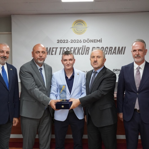 2022-2026 Dönemi Hizmet Teşekkür Töreniyle Taçlandı