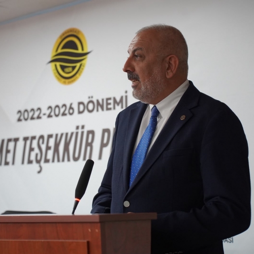 2022-2026 Dönemi Hizmet Teşekkür Töreniyle Taçlandı