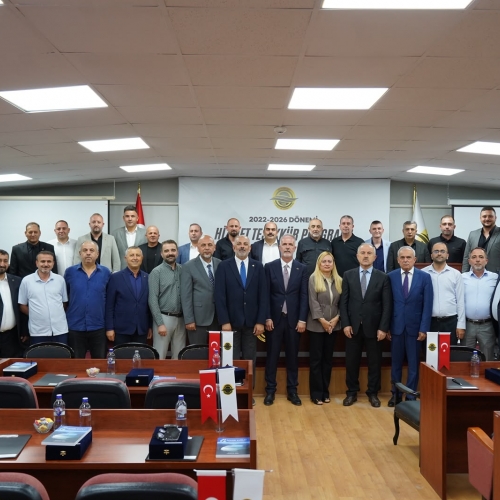 2022-2026 Dönemi Hizmet Teşekkür Töreniyle Taçlandı