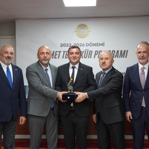 2022-2026 Dönemi Hizmet Teşekkür Töreniyle Taçlandı