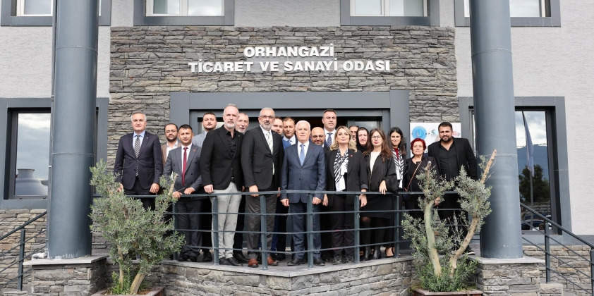 Bursa Büyükşehir Belediye Başkanı Mustafa Bozbey'den Odamıza Ziyaret